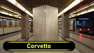 Metro Station Corvetto - Milan 🇮🇹 - Walkthrough 🚶