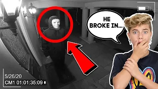 He broke into my house...**LIVE FOOTAGE** | Gavin Magnus