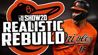 BALTIMORE ORIOLES REALISTIC REBUILD | MLB the Show 20