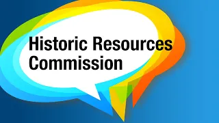 Historic Resources Commission – May 8, 2024