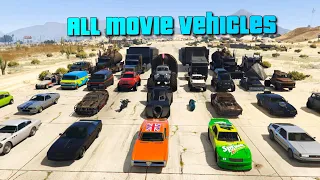 GTA V Which is fastest Movie Vehicle | All Movie & TV Vehicles