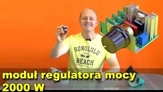 Moduł regulatora mocy 2000 W