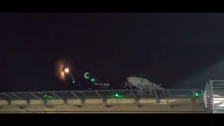 a helicopter taking off from the hospital