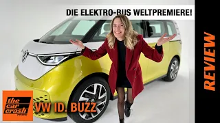 VW ID. Buzz (2022) Die Weltpremiere des NEUEN Elektro Bulli! 🚐 Review | Test | Reichweite | Preis