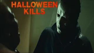 "Хэллоуин убивает" "Halloween Kills"-Джейми Ли Кёртис (2021)