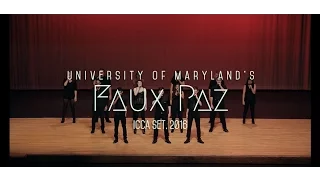 Faux Paz - ICCA Set 2016