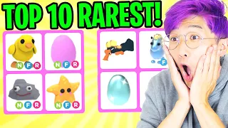 Can We Get The TOP 10 RAREST PETS In Roblox ADOPT ME!? (PET ROCK!?)