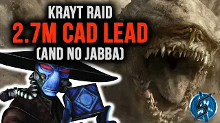 2.7 million damage with Cad lead AND NO JABBA! | Krayt Dragon raid guide | SWGoH