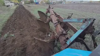 Вспашка огородов трактором МТЗ 82.1