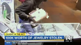 100K worth of jewelry stolen