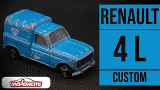 MAJORETTE custom: 230 Renault 4 L Van