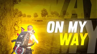 On My Way ❤️ | BGMI MONTAGE // PUBG MONTAGE // S1MPLE 7