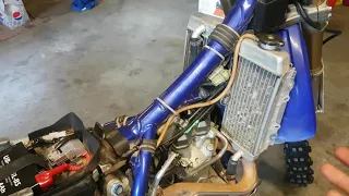 how to check valves on WR 450f (2005/06)