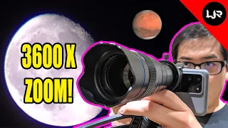 Samsung Galaxy S20 Ultra With Apexel 36X Zoom Lens 🌖 - Does It Work?