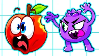 Run Sweet Apple !!! Run!!  New Episode +MORE with VocaVoca Berries Kids Songs🧘🏻‍♂️🌿🍃🤸🏾🍏 (English)