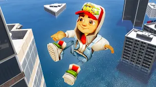 GTA 5 Ragdolls Subway Surfers Jumps/Fails (Euphoria Physics/Compilation) #26