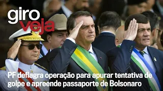 Núcleo militar de Bolsonaro entra na mira de operação da PF | Giro VEJA
