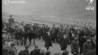 Funeral for the victims of the Cumbria mining disaster (1927)