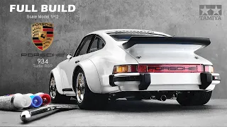 Porsche 934 RSR | Tamiya | 1/12 | Scale Model Building | ASMR |