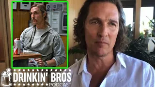 Matthew McConaughey Explains His Acting Choices In True Detective - Drinkin' Bros Clips