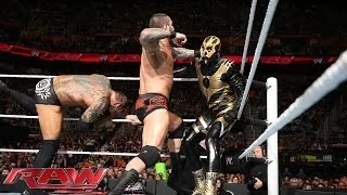 Goldust vs. Randy Orton & Batista - No Holds Barred Handicap Match: Raw, May 26, 2014