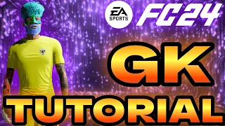 FC 24 | GOALKEEPER TUTORIAL #fc24 #eafc24 #goalkeepersaves