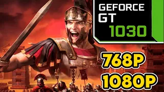 Total War: Rome Remastered || GT 1030 + i3 7100 Performance Test || 768p, 1080p Benchmark