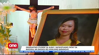 Graduating student na summa cum laude, natagpuang patay sa Albay