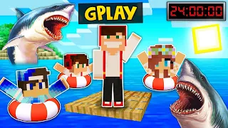 GPLAY SPĘDZA 24H NA MORZU Z LUMI W MINECRAFT?! GPLAY & LUMI