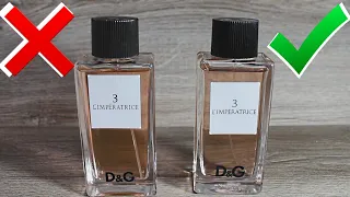 Dolce & Gabbana L`Imperatrice 3  как отличить подделку от оригинала (100 мл.)