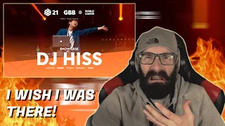 IMAGINE THIS LIVE | DJ Hiss 🇰🇷 | GRAND BEATBOX BATTLE 2021: WORLD LEAGUE | Showcase | REACTION!!!