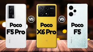 Poco X6 Pro Vs Poco F5 Pro Vs Poco F5 | @eficientechs 👈👀