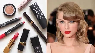 Taylor Swift Makeup Bag | Red Lips and Liquid Liner