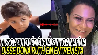 DONA RUTH FALA NO QUE LEOZINHO É IGUAL A  MARÍLIA MENDONÇA E FÃS VÃO AO CHORO POR SABER