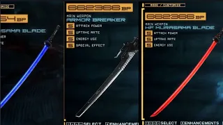 Metal Gear Rinsing Revengeance todas as espadas(REMAKE do Remake)