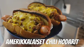 Kokkaillaan Amerikkalaiset Chili Hodarit!