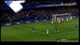 Chelsea 1-0 Stoke City goal! [Gary Cahill]