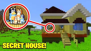 Whats Inside Blueys House In Minecraft?