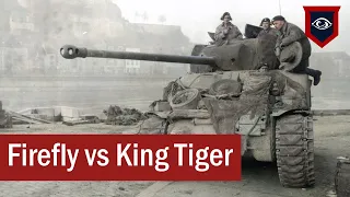 Sherman Firefly vs King Tiger | July 1944 | Tank Duel