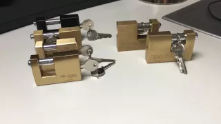 (053) Lock Fail! ABUS 82/70 and Kasp 17070 bypassed in seconds