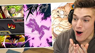 BRUH?! NEW LR Vegeta & Nappa Super Attacks Reaction & Coop Mode Gameplay on Dokkan Battle!