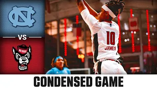 North Carolina vs. NC State Condensed Game | 2022-23 ACC Women’s Basketball