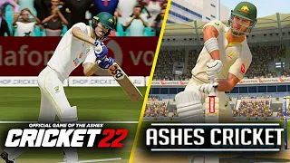 Cricket 22 Vs Ashes Cricket 2017 Game Comparison | Which Game Is Better