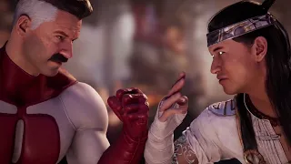 Mortal Kombat 1: Reboot - Omni-Man Dialogue with Liu Kang and Scorpion!!