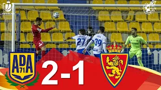RESUMEN | AD Alcorcón  2-1  Real Zaragoza | 2ª eliminatoria Copa SM El Rey