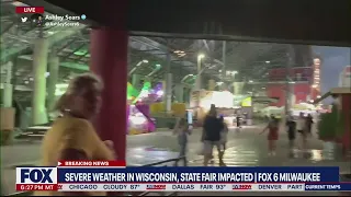 Wisconsin severe weather: State Fair impacted, power outages