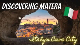 MATERA ITALY: Discovering Italy's Magical Cave City | Sassi di Matera + Il Belvedere
