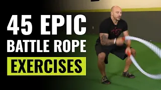 45 Epic Battle Ropes Exercises You MUST Try - Renton Gym