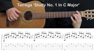 Tarrega 'Study In C Major' (complete) Part 3 of 3