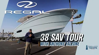 Regal 38 SAV Boat Tour with Anthony Falzone | Ultimate Luxury and Performance on the Water!